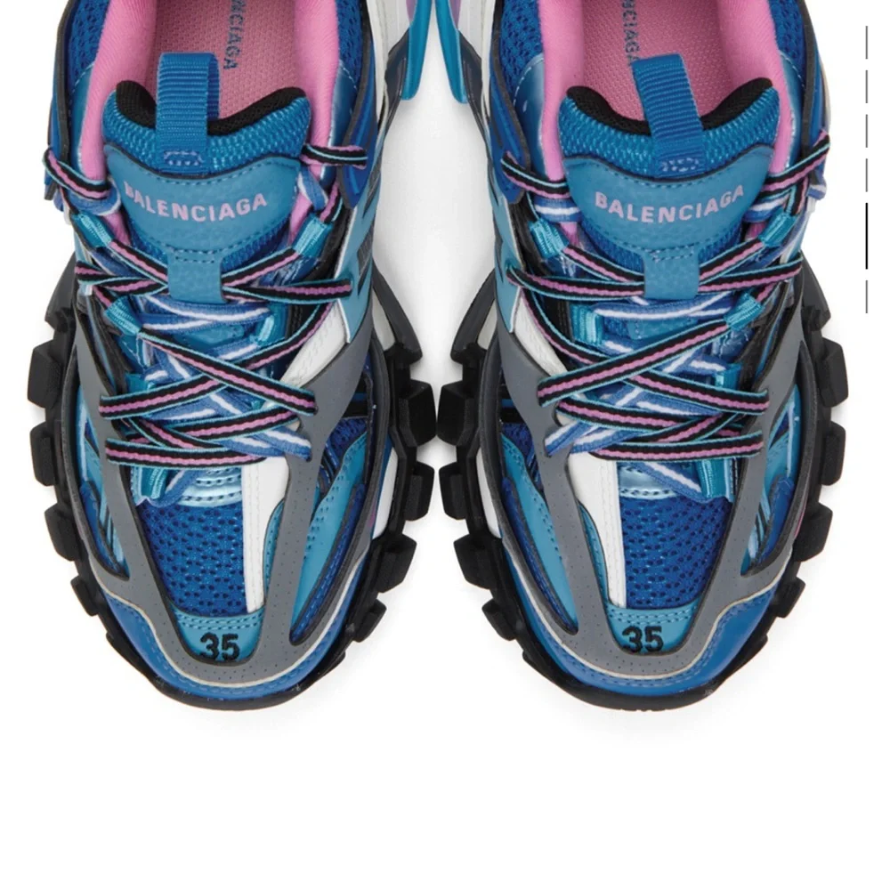 Balenciaga Multicolor Track Sneakers - Picture 1 of 11